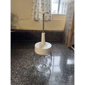 Vintage Gemco Food Nut Chopper USA Stainless White Kitchen